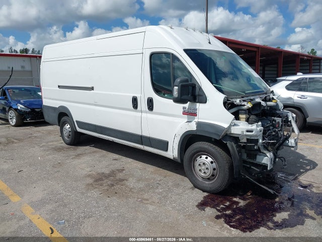 2021 Ram Promaster 3500 Cargo Van High Roof 159 Wb Ext მანქანა იყიდება აუქციონზე, vin: 3C6MRVJG7ME539087, აუქციონის ნომერი: 45969461