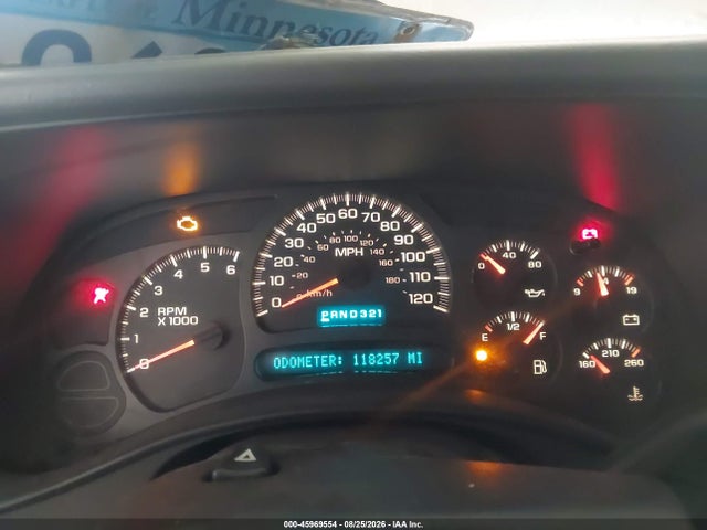 45969554 :رقم المزاد ، 3GNEK12T04G113565 vin ، 2004 Chevrolet Avalanche 1500 مزاد بيع
