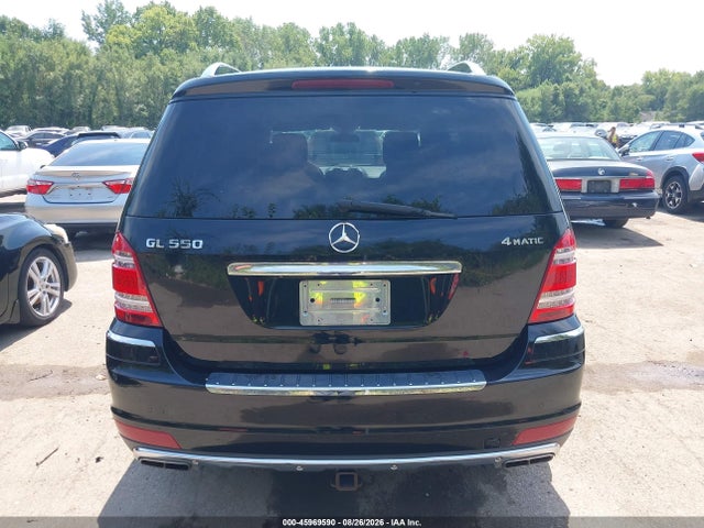 2010 Mercedes-benz Gl 550 4matic მანქანა იყიდება აუქციონზე, vin: 4JGBF8GE1AA580812, აუქციონის ნომერი: 45969590