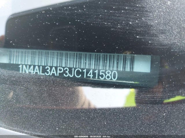 Продаж на аукціоні авто 2018 Nissan Altima 2.5 Sr, vin: 1N4AL3AP3JC141580, номер лоту: 45969699