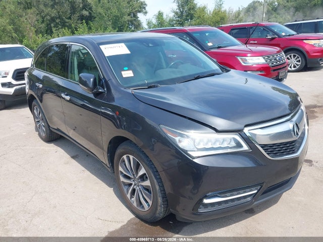2016 Acura Mdx Technology   Acurawatch Plus Packages/technology Package მანქანა იყიდება აუქციონზე, vin: 5FRYD4H44GB001541, აუქციონის ნომერი: 45969713