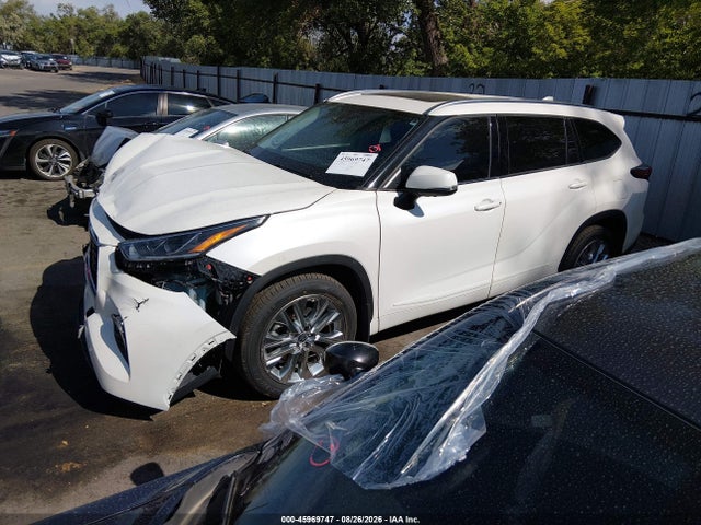 Toyota Highlander Limited 2021 5TDDZRBH3MS065684 Image 2