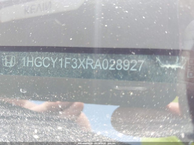 Aukcja sprzedaży 2024 Honda Accord Ex, vin: 1HGCY1F3XRA028927, numer aukcji: 45969829