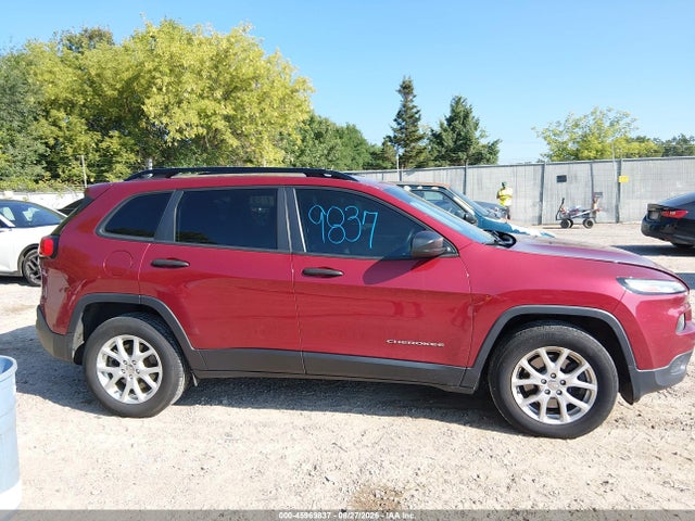 45969837 :رقم المزاد ، 1C4PJMAB1GW204381 vin ، 2016 Jeep Cherokee Sport مزاد بيع