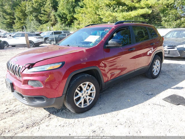 45969837 :رقم المزاد ، 1C4PJMAB1GW204381 vin ، 2016 Jeep Cherokee Sport مزاد بيع