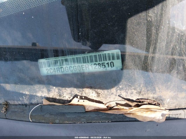 2014 Dodge Grand Caravan Sxt მანქანა იყიდება აუქციონზე, vin: 2C4RDGCG0ER128510, აუქციონის ნომერი: 45969840