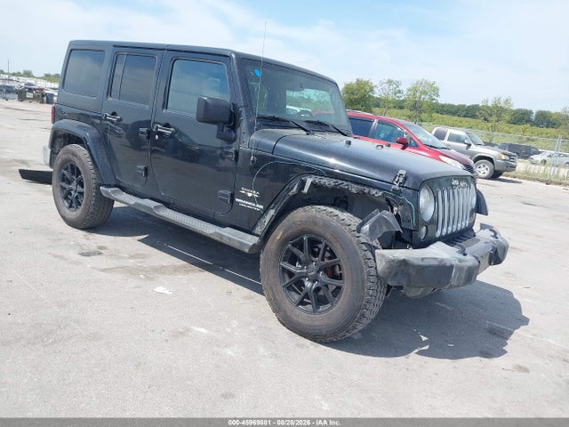 2017 Jeep Wrangler Unlimited Sahara 4x4 მანქანა იყიდება აუქციონზე, vin: 1C4HJWEG7HL544501, აუქციონის ნომერი: 45969881