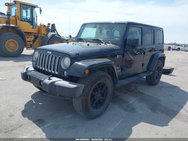 2017 Jeep Wrangler Unlimited Sahara 4x4 მანქანა იყიდება აუქციონზე, vin: 1C4HJWEG7HL544501, აუქციონის ნომერი: 45969881