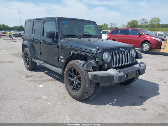 2017 Jeep Wrangler Unlimited Sahara 4x4 მანქანა იყიდება აუქციონზე, vin: 1C4HJWEG7HL544501, აუქციონის ნომერი: 45969881