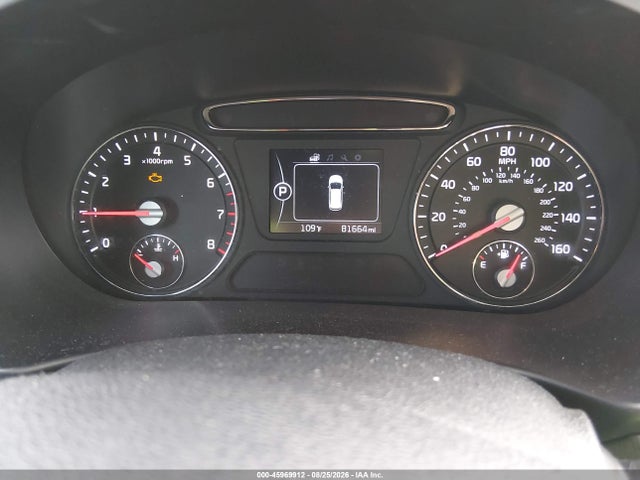 45969912 :رقم المزاد ، 5XYPG4A38HG236508 vin ، 2017 Kia Sorento 2.4l Lx مزاد بيع