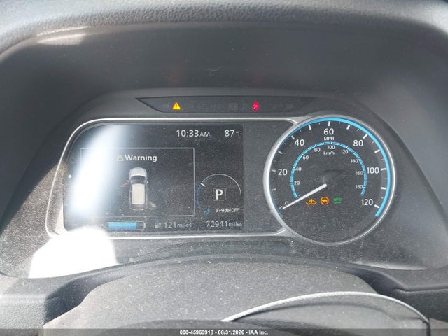 2018 Nissan Leaf Sv მანქანა იყიდება აუქციონზე, vin: 1N4AZ1CP5JC311535, აუქციონის ნომერი: 45969918