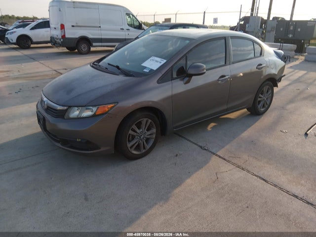 45970038 :رقم المزاد ، 2HGFB2F8XCH586575 vin ، 2012 Honda Civic Ex مزاد بيع