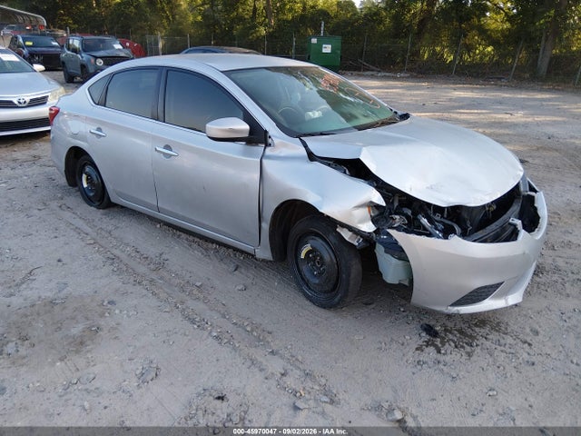 2017 Nissan Sentra S მანქანა იყიდება აუქციონზე, vin: 3N1AB7AP8HY384942, აუქციონის ნომერი: 45970047