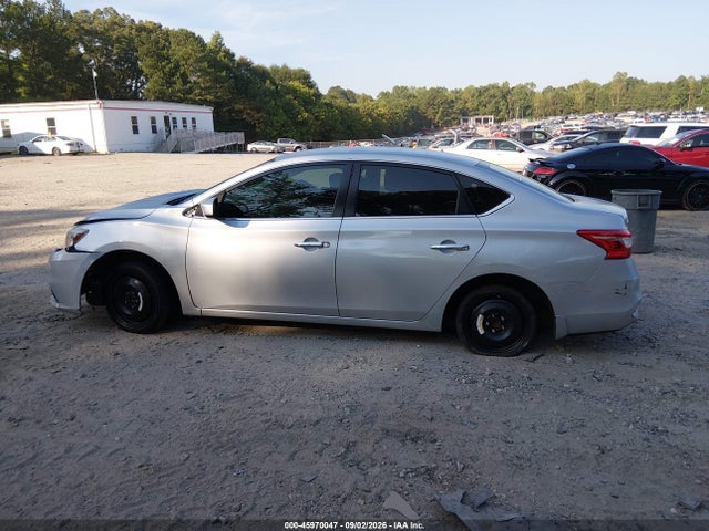 2017 Nissan Sentra S მანქანა იყიდება აუქციონზე, vin: 3N1AB7AP8HY384942, აუქციონის ნომერი: 45970047