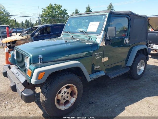 Продаж на аукціоні авто 1999 Jeep Wrangler Sport, vin: 1J4FY19SXXP494229, номер лоту: 45970061