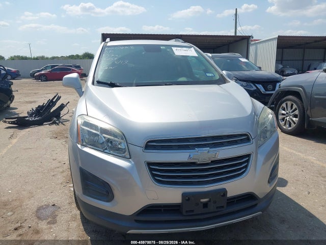 45970075 :رقم المزاد ، 3GNCJLSB3GL270791 vin ، 2016 Chevrolet Trax Lt مزاد بيع