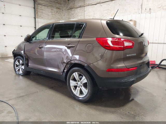 Auction sale of the 2013 Kia Sportage Lx, vin: KNDPBCA25D7402734, lot number: 45970155