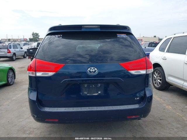 2012 Toyota Sienna Le V6 8 Passenger მანქანა იყიდება აუქციონზე, vin: 5TDKK3DC9CS260536, აუქციონის ნომერი: 45970165