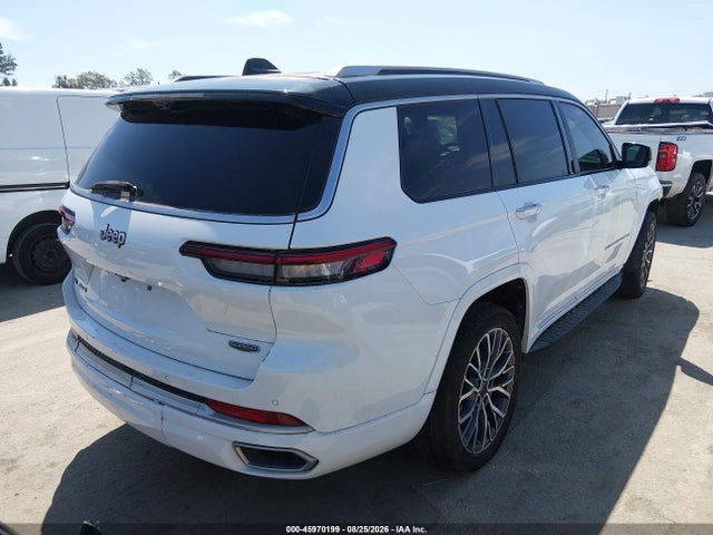Aukcja sprzedaży 2022 Jeep Grand Cherokee L Summit 4x2, vin: 1C4RJJEGXN8554641, numer aukcji: 45970199
