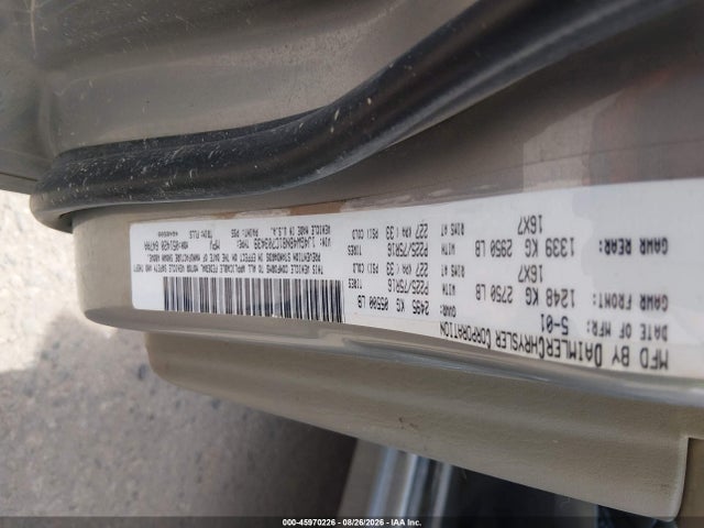 Aukcja sprzedaży 2001 Jeep Grand Cherokee Laredo, vin: 1J4GW48N81C703439, numer aukcji: 45970226