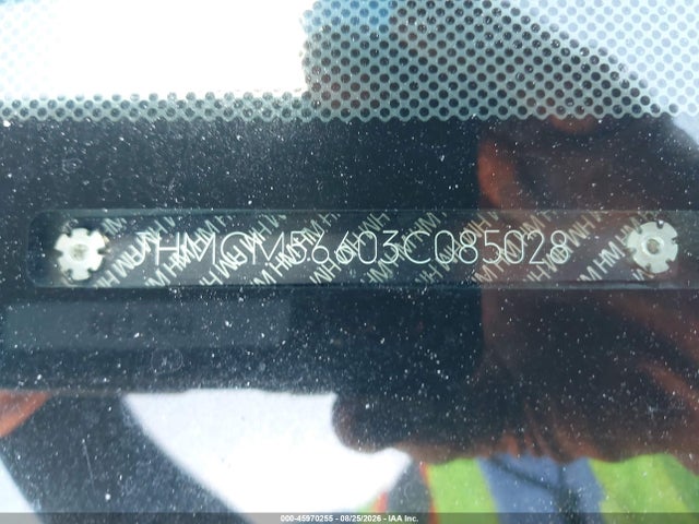 45970255 :رقم المزاد ، JHMCM56603C085028 vin ، 2003 Honda Accord 2.4 Ex مزاد بيع