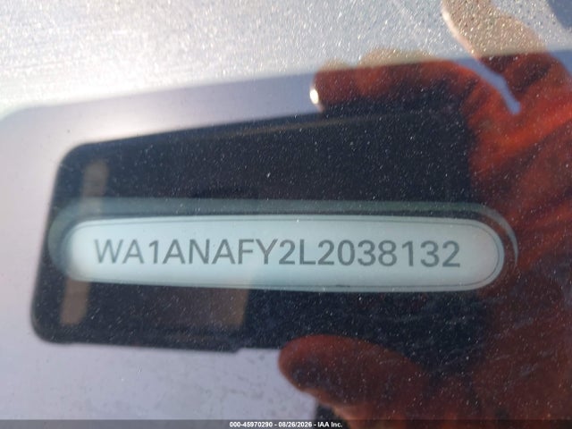 45970290 :رقم المزاد ، WA1ANAFY2L2038132 vin ، 2020 Audi Q5 Premium 45 Tfsi Quattro S Tronic مزاد بيع