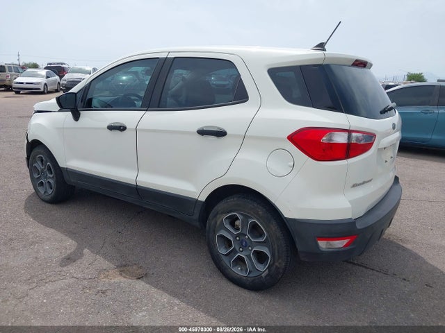 Продажа на аукционе авто 2021 Ford Ecosport S, vin: MAJ3S2FE1MC446500, номер лота: 45970300