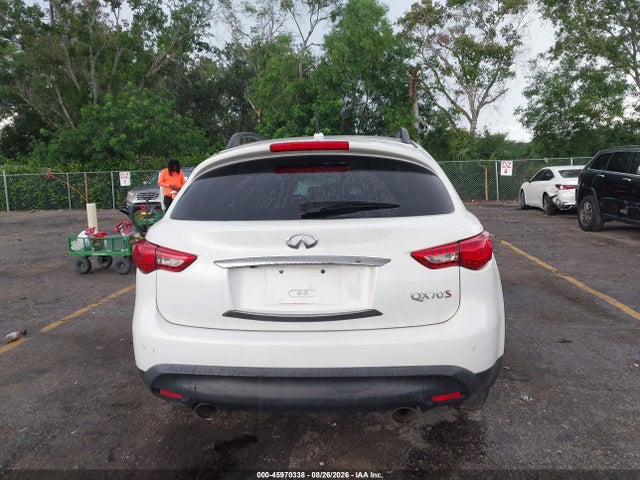 Продажа на аукционе авто 2016 Infiniti Qx70, vin: JN8CS1MU7GM671733, номер лота: 45970338