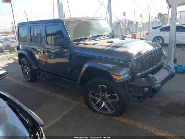 Продаж на аукціоні авто 2024 Jeep Wrangler 4xe Sport S 4xe, vin: 1C4RJXN62RW141589, номер лоту: 45970342