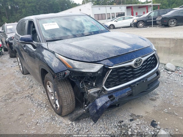 2023 Toyota Highlander Le მანქანა იყიდება აუქციონზე, vin: 5TDKDRAHXPS016154, აუქციონის ნომერი: 45970360