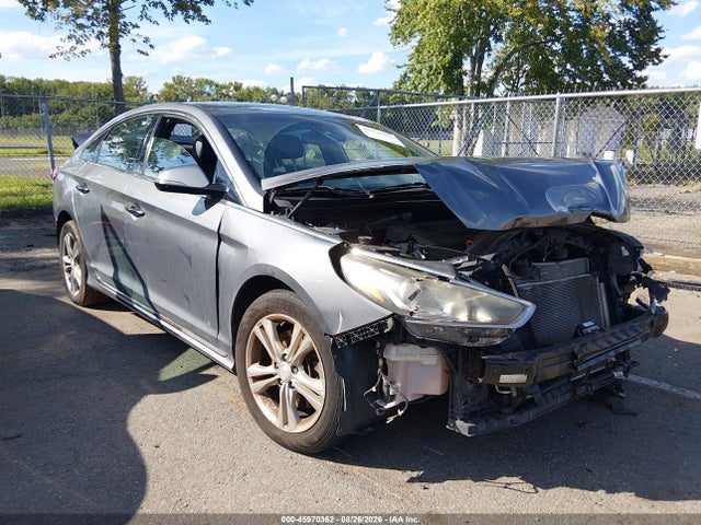 2018 Hyundai Sonata Sport+ მანქანა იყიდება აუქციონზე, vin: 5NPE34AF7JH721928, აუქციონის ნომერი: 45970362