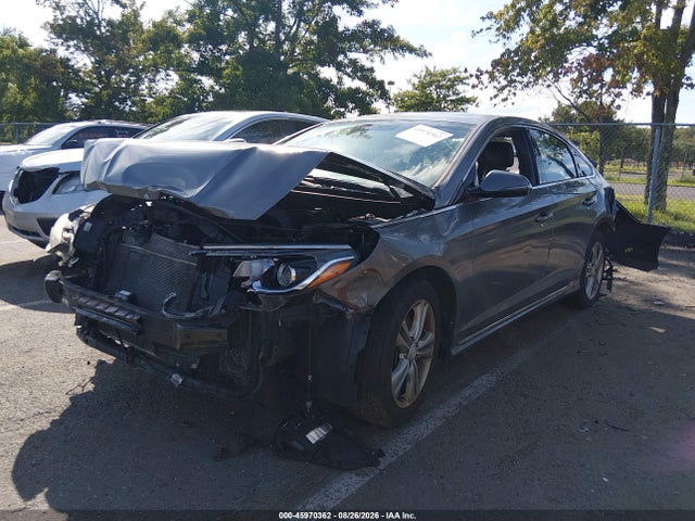 2018 Hyundai Sonata Sport+ მანქანა იყიდება აუქციონზე, vin: 5NPE34AF7JH721928, აუქციონის ნომერი: 45970362