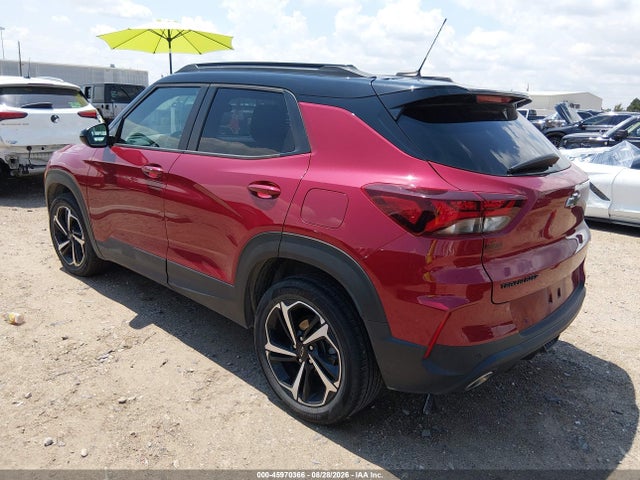 2021 Chevrolet Trailblazer Fwd Rs მანქანა იყიდება აუქციონზე, vin: KL79MTSL9MB141676, აუქციონის ნომერი: 45970366