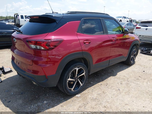2021 Chevrolet Trailblazer Fwd Rs მანქანა იყიდება აუქციონზე, vin: KL79MTSL9MB141676, აუქციონის ნომერი: 45970366