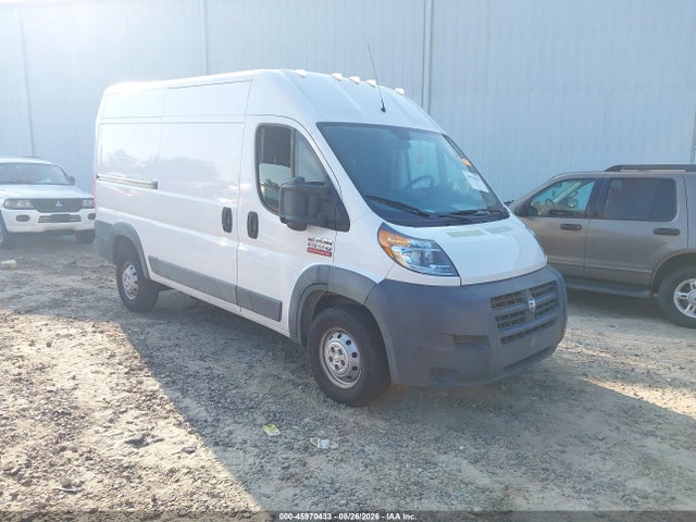45970433 :رقم المزاد ، 3C6TRVBG0GE124904 vin ، 2016 Ram Promaster 1500 مزاد بيع