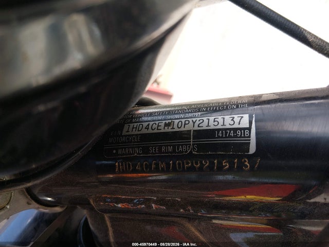 1993 Harley-davidson Xlh883 H მანქანა იყიდება აუქციონზე, vin: 1HD4CEM10PY215137, აუქციონის ნომერი: 45970449