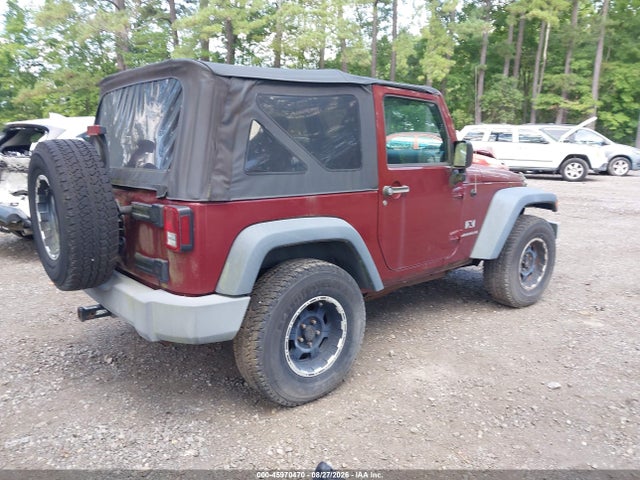 45970470 :رقم المزاد ، 1J4FA24137L135286 vin ، 2007 Jeep Wrangler X مزاد بيع