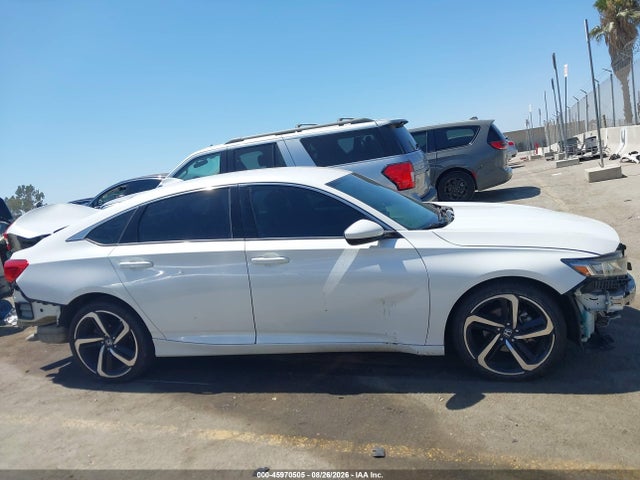 2018 Honda Accord Lx მანქანა იყიდება აუქციონზე, vin: 1HGCV1F14JA194789, აუქციონის ნომერი: 45970505