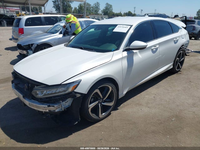 2018 Honda Accord Lx მანქანა იყიდება აუქციონზე, vin: 1HGCV1F14JA194789, აუქციონის ნომერი: 45970505