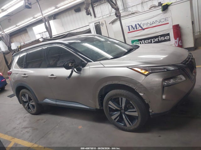2021 Nissan Rogue Sl Fwd მანქანა იყიდება აუქციონზე, vin: JN8AT3CAXMW025755, აუქციონის ნომერი: 45970510