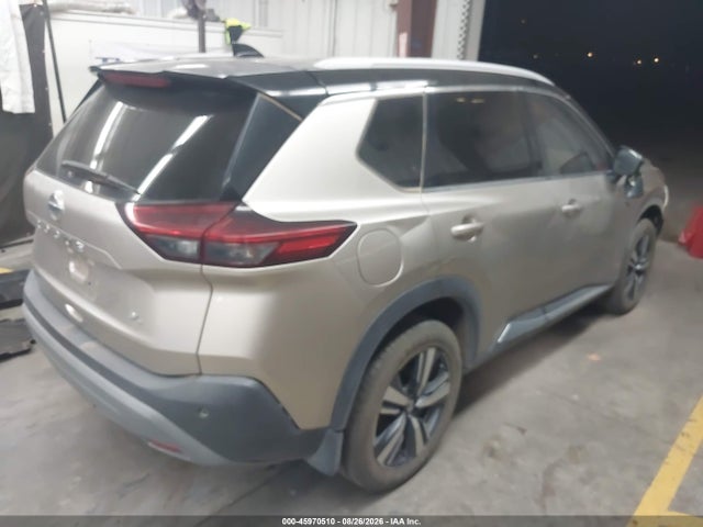2021 Nissan Rogue Sl Fwd მანქანა იყიდება აუქციონზე, vin: JN8AT3CAXMW025755, აუქციონის ნომერი: 45970510
