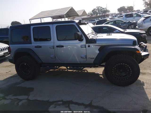 Продажа на аукционе авто 2019 Jeep Wrangler Unlimited Sport S 4x4, vin: 1C4HJXDN2KW593374, номер лота: 45970561
