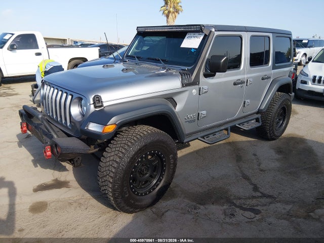 Продажа на аукционе авто 2019 Jeep Wrangler Unlimited Sport S 4x4, vin: 1C4HJXDN2KW593374, номер лота: 45970561