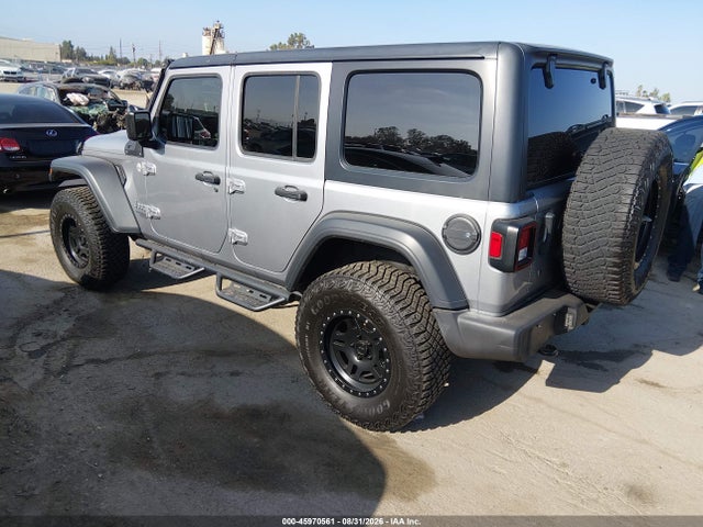Продажа на аукционе авто 2019 Jeep Wrangler Unlimited Sport S 4x4, vin: 1C4HJXDN2KW593374, номер лота: 45970561