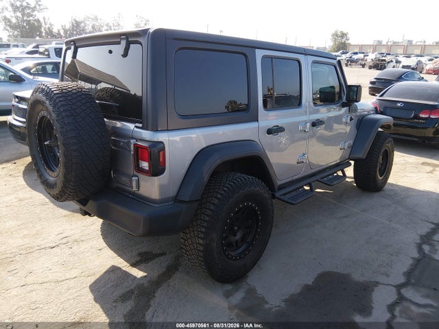 Продажа на аукционе авто 2019 Jeep Wrangler Unlimited Sport S 4x4, vin: 1C4HJXDN2KW593374, номер лота: 45970561