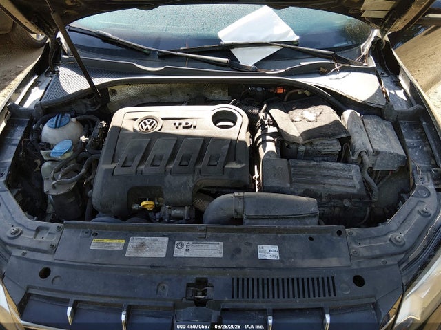 45970567 :رقم المزاد ، 1VWBN7A3XEC072256 vin ، 2014 Volkswagen Passat 2.0l Tdi Se مزاد بيع