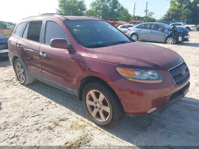 2008 Hyundai Santa Fe Limited/se მანქანა იყიდება აუქციონზე, vin: 5NMSH13E38H153675, აუქციონის ნომერი: 45970626