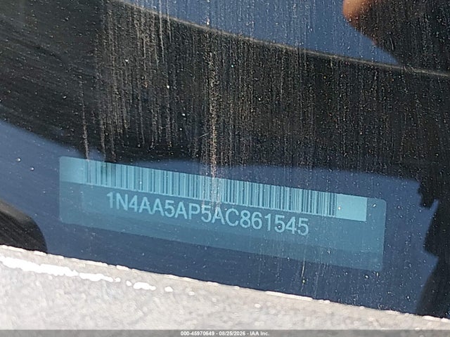 Aukcja sprzedaży 2010 Nissan Maxima 3.5 Sv, vin: 1N4AA5AP5AC861545, numer aukcji: 45970649