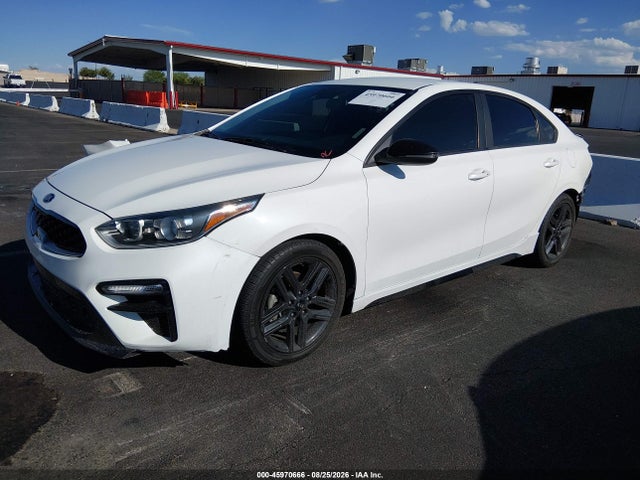 45970666 :رقم المزاد ، 3KPF34AD6ME330412 vin ، 2021 Kia Forte Gt-line مزاد بيع