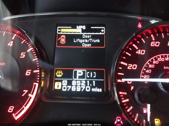 Aukcja sprzedaży 2017 Subaru Wrx Premium, vin: JF1VA1E68H8839998, numer aukcji: 45970686